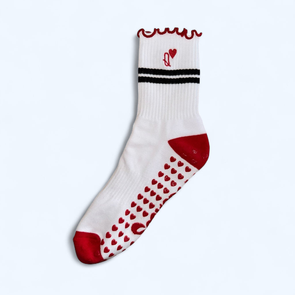 QUEEN LOVE PILATES SOCKS