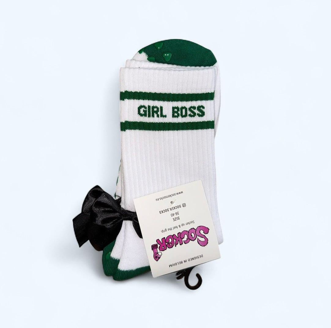 GIRL BOSS PILATES SOCKS