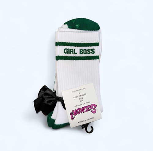 GIRL BOSS PILATES SOCKS